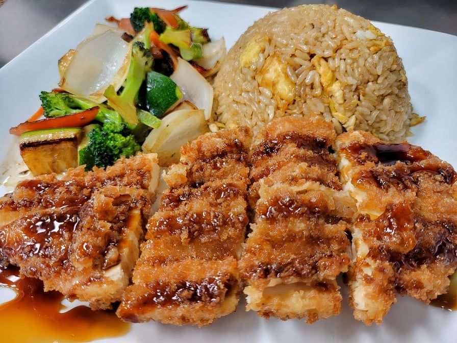 Hibachi Chicken Katsu Dinner