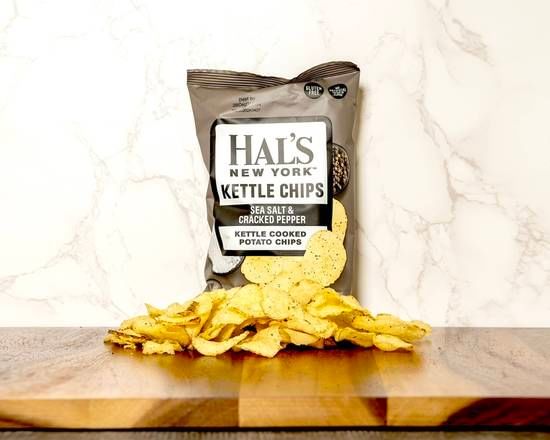 Hal's New York Kettle Chips (Sea Salt & Cracked Pepper)
