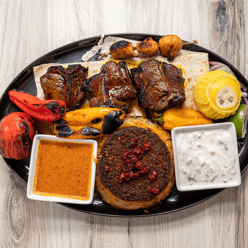Lamb Chops Kabob "Torsh" & Figs