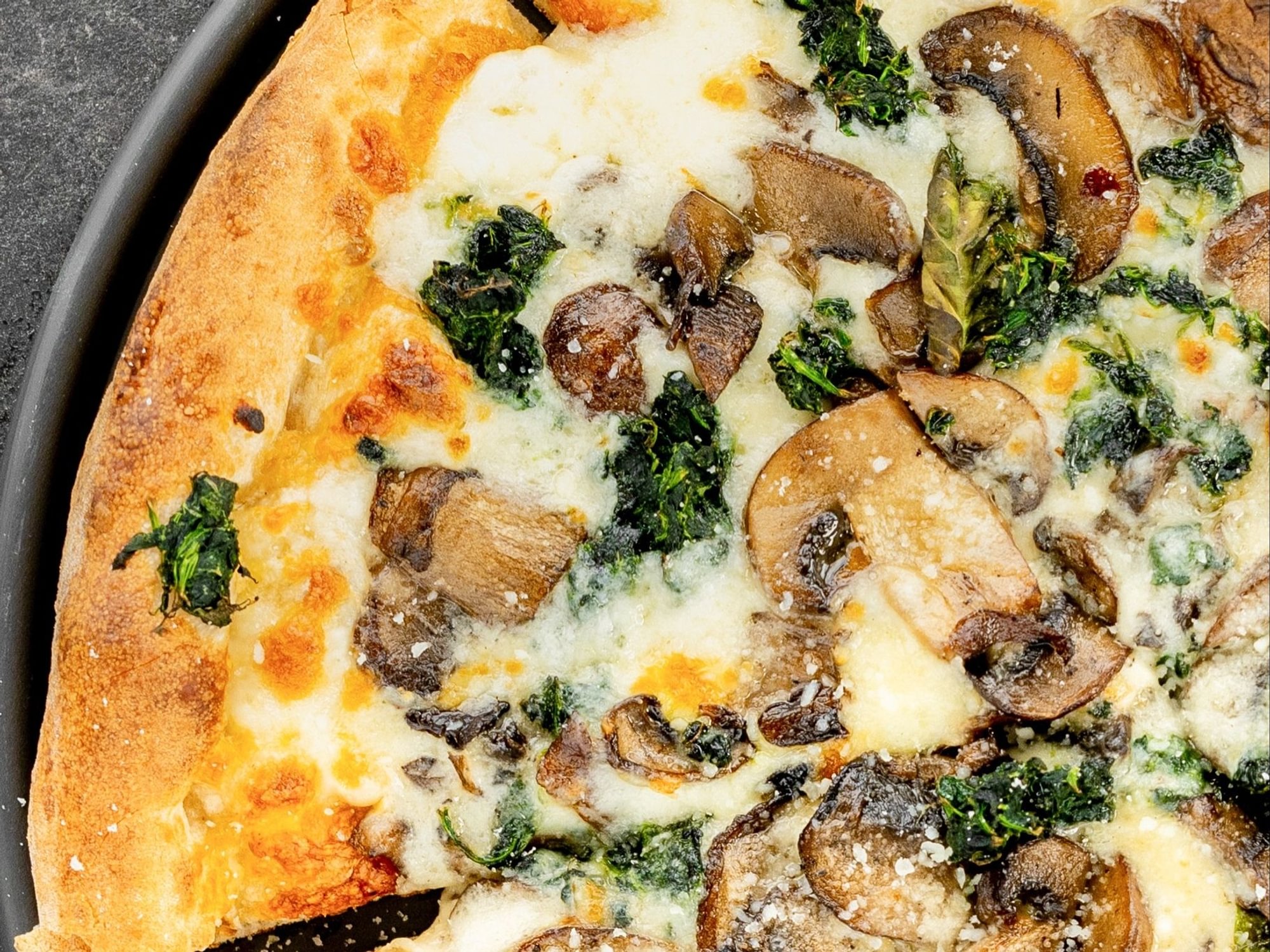 Slice Fungi\Spinach