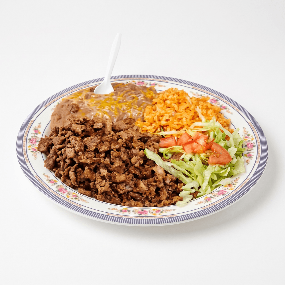 Carne Asada Combo Plate