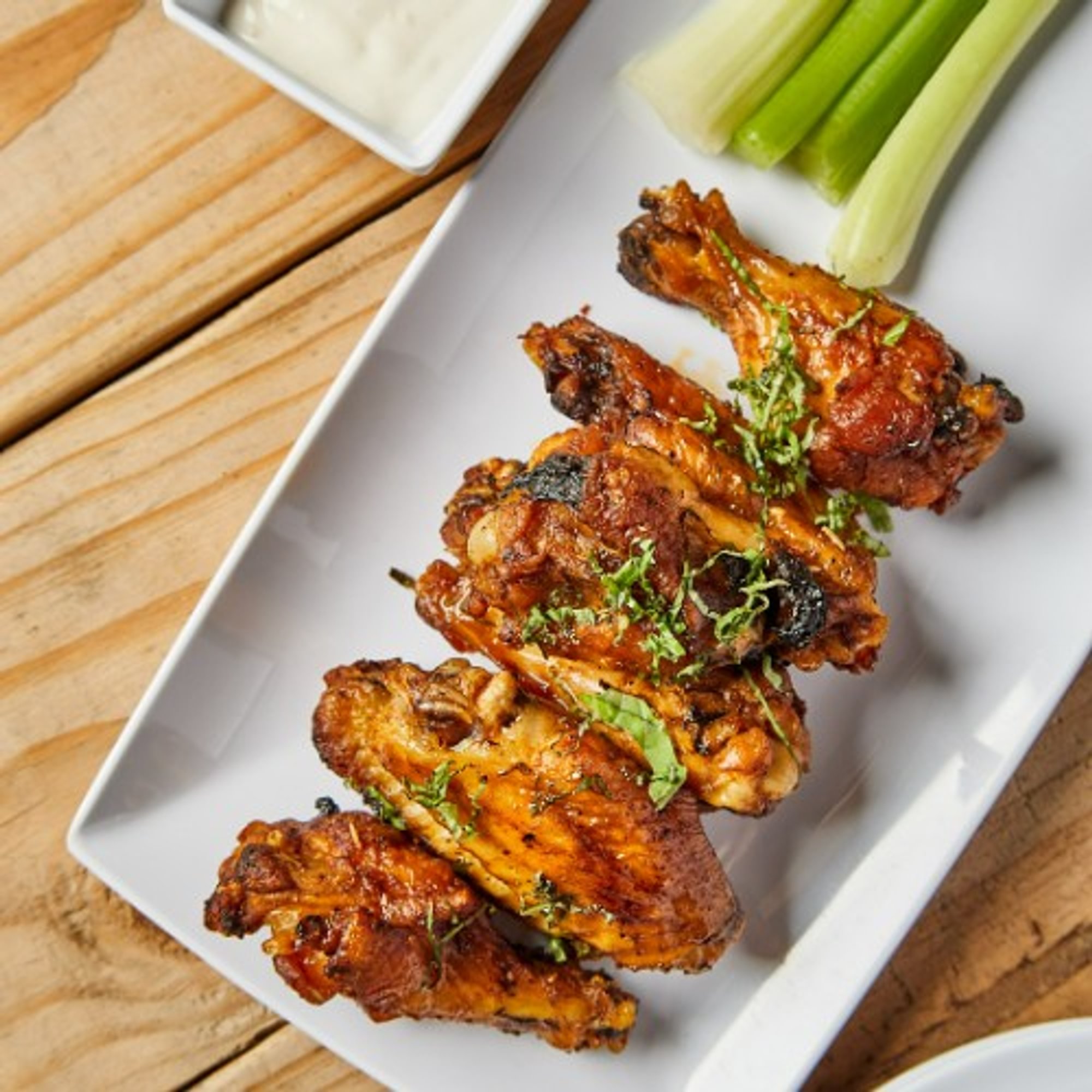 Baked Chicken Wings (8 Pieces)