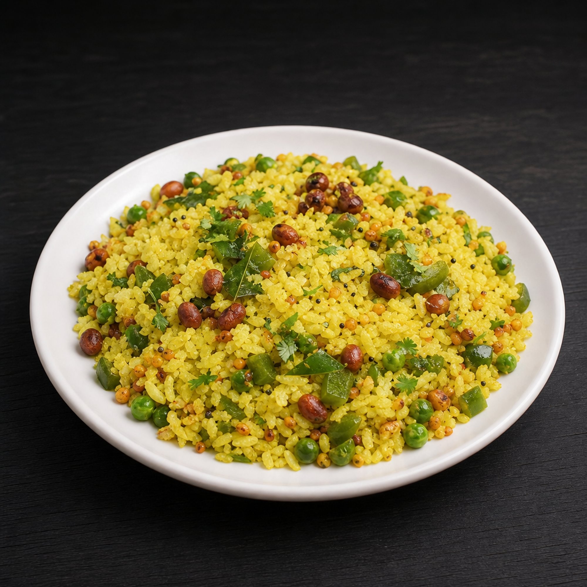 Rice Flakes & Veg Poha
