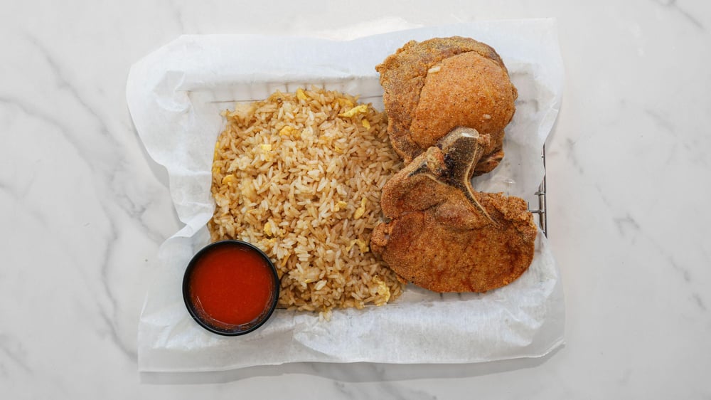 2pcs Pork Chop Combo