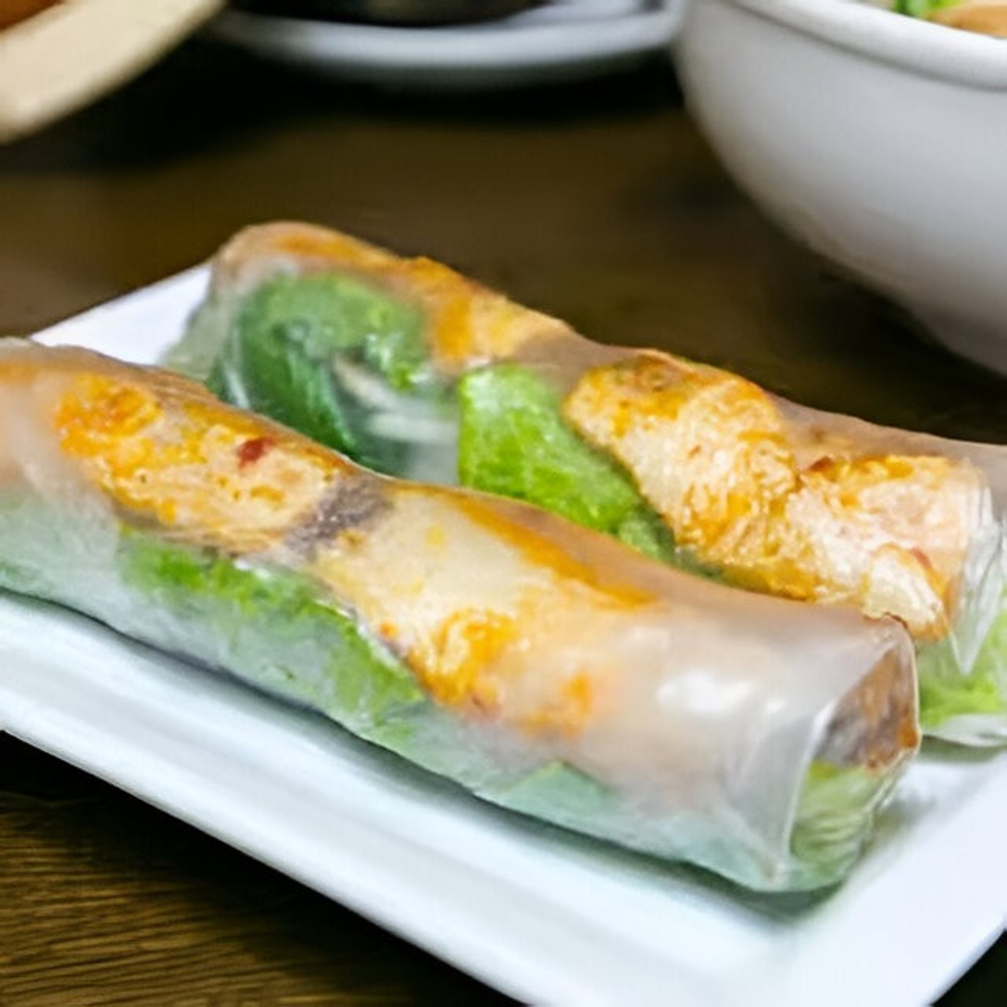 Vegetarian Tofu Spring Rolls