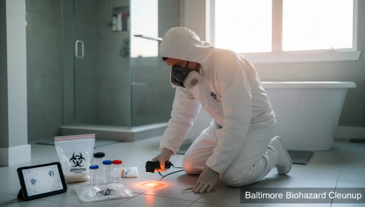 Baltimore Biohazard Cleanup Image
