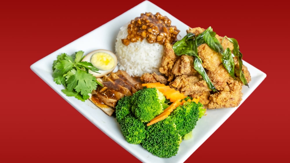 Popcorn Chicken Rice Box 鹽酥雞飯
