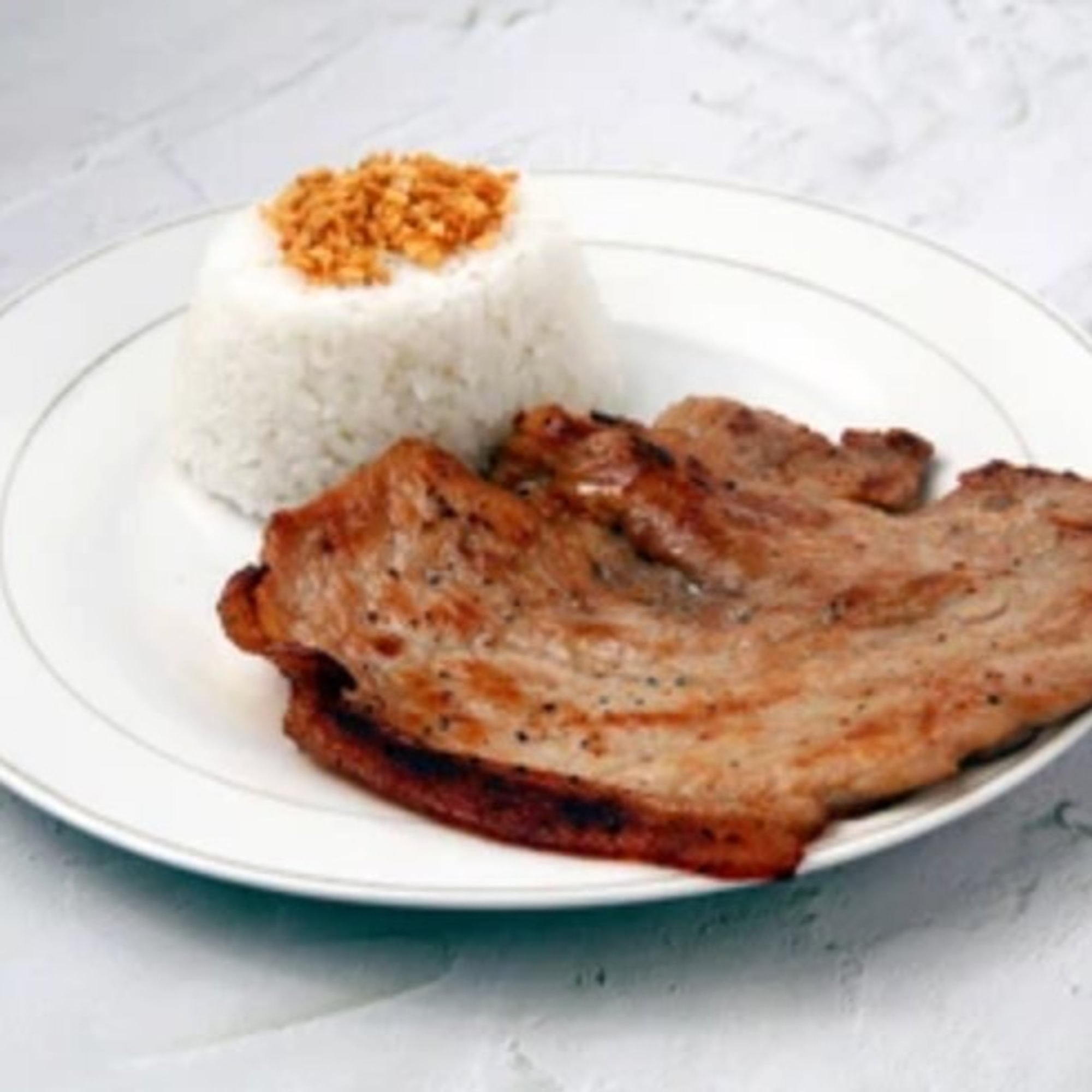Fried Chopsilog