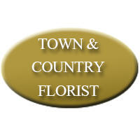 Town &amp; Country Florist Logo