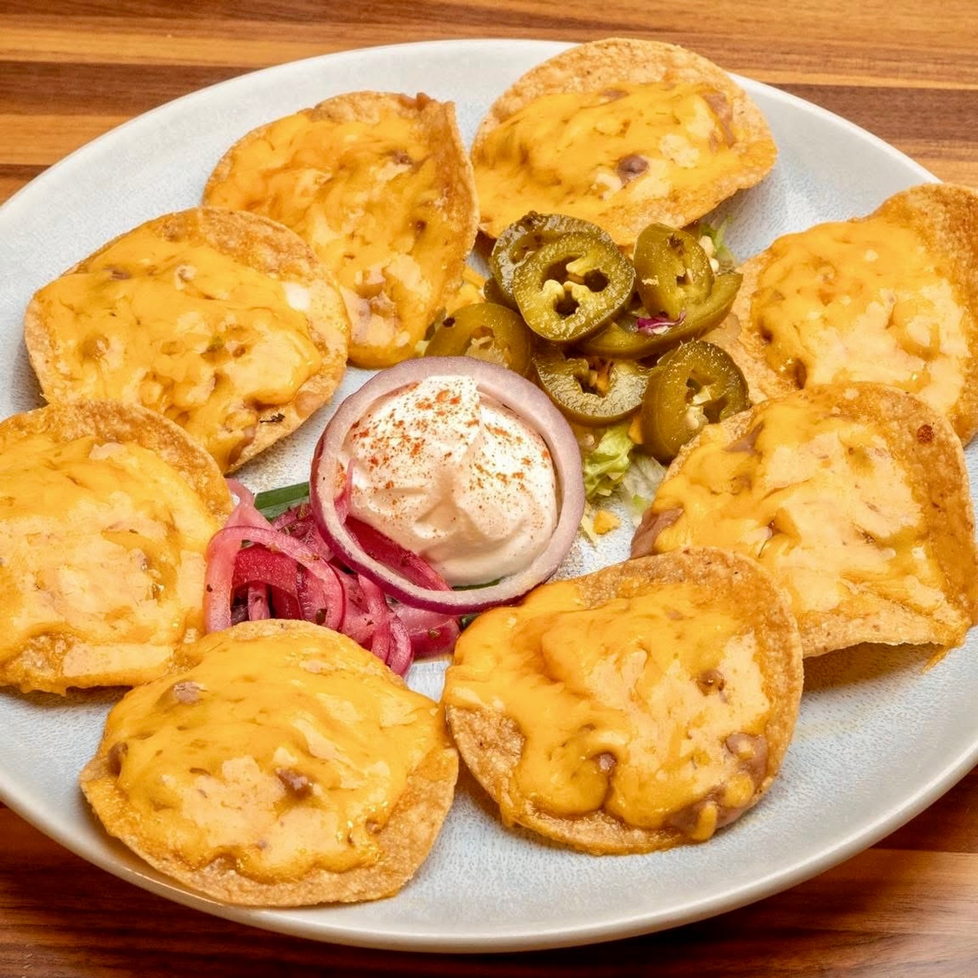 Bean & Cheese Nachos