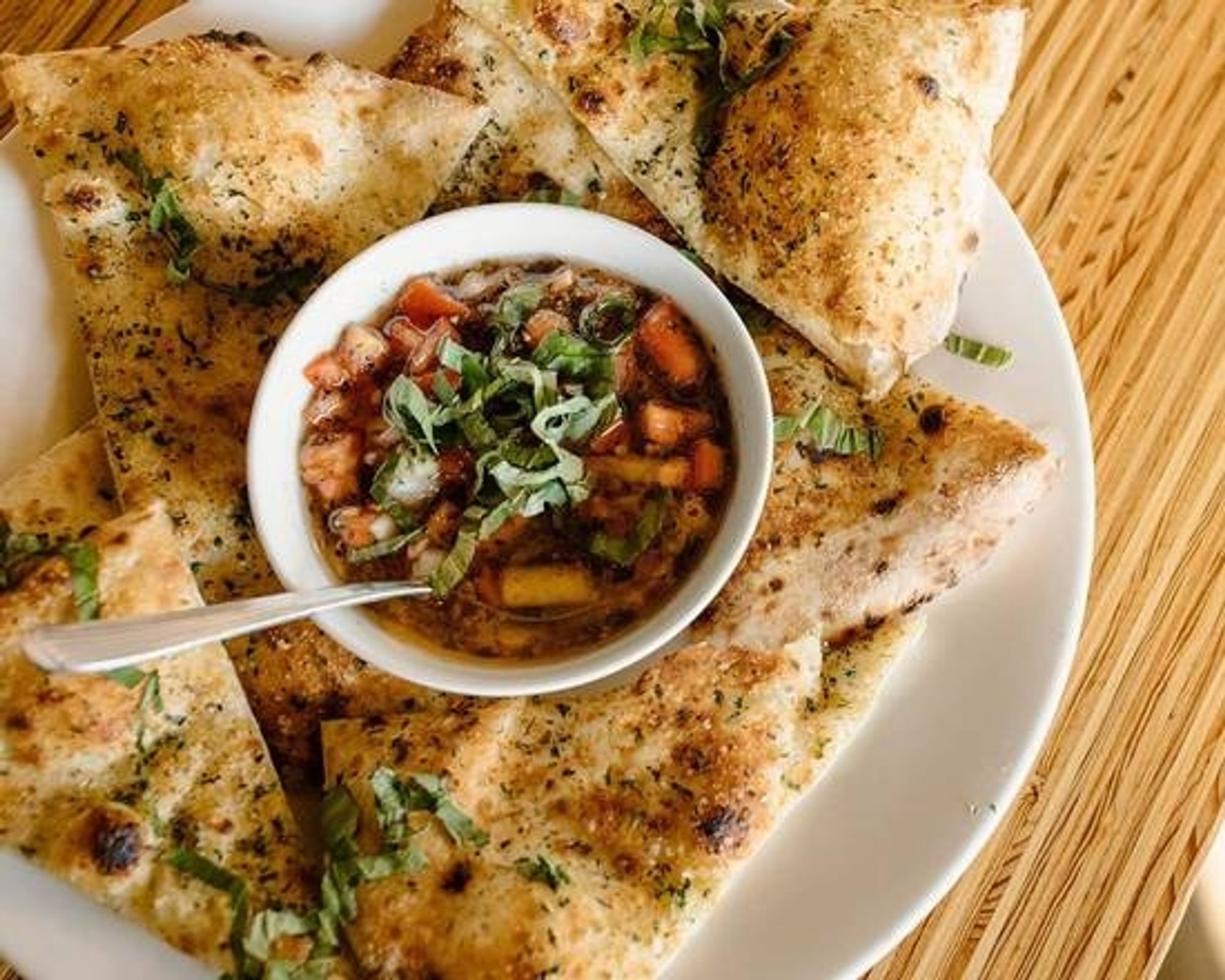 Garlic and Herb Flatbread