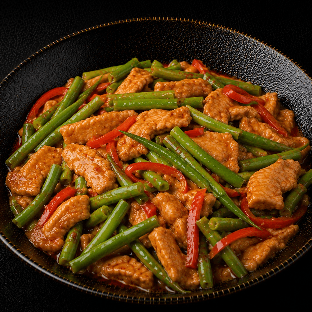 Pad Pik Khing (lunch)