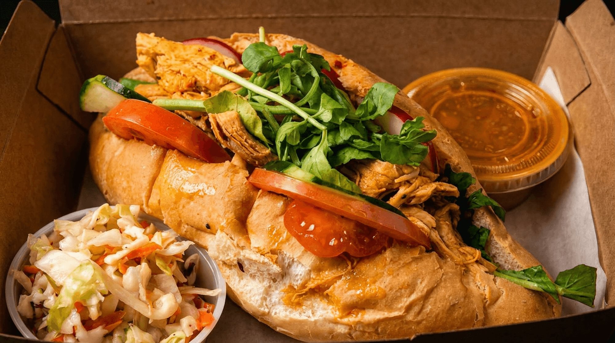 Pan con Pollo