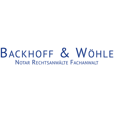 Logo von Backhoff & Wöhle Notar und Rechtsanwälte in Bürogemeinschaft mit Jessica Dierkes