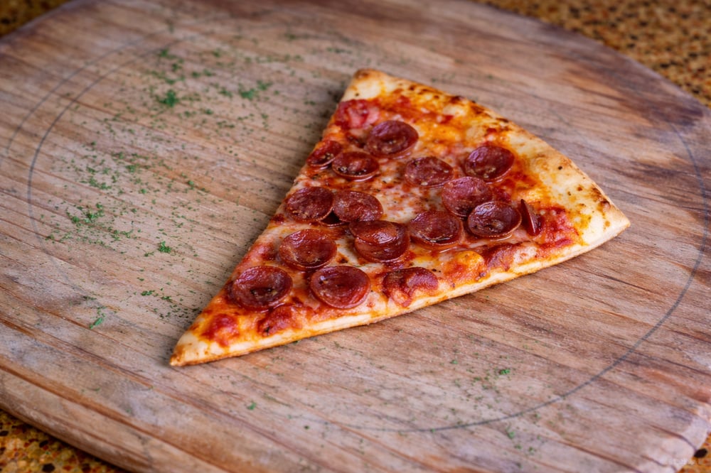 Cup & Char Pepperoni Slice