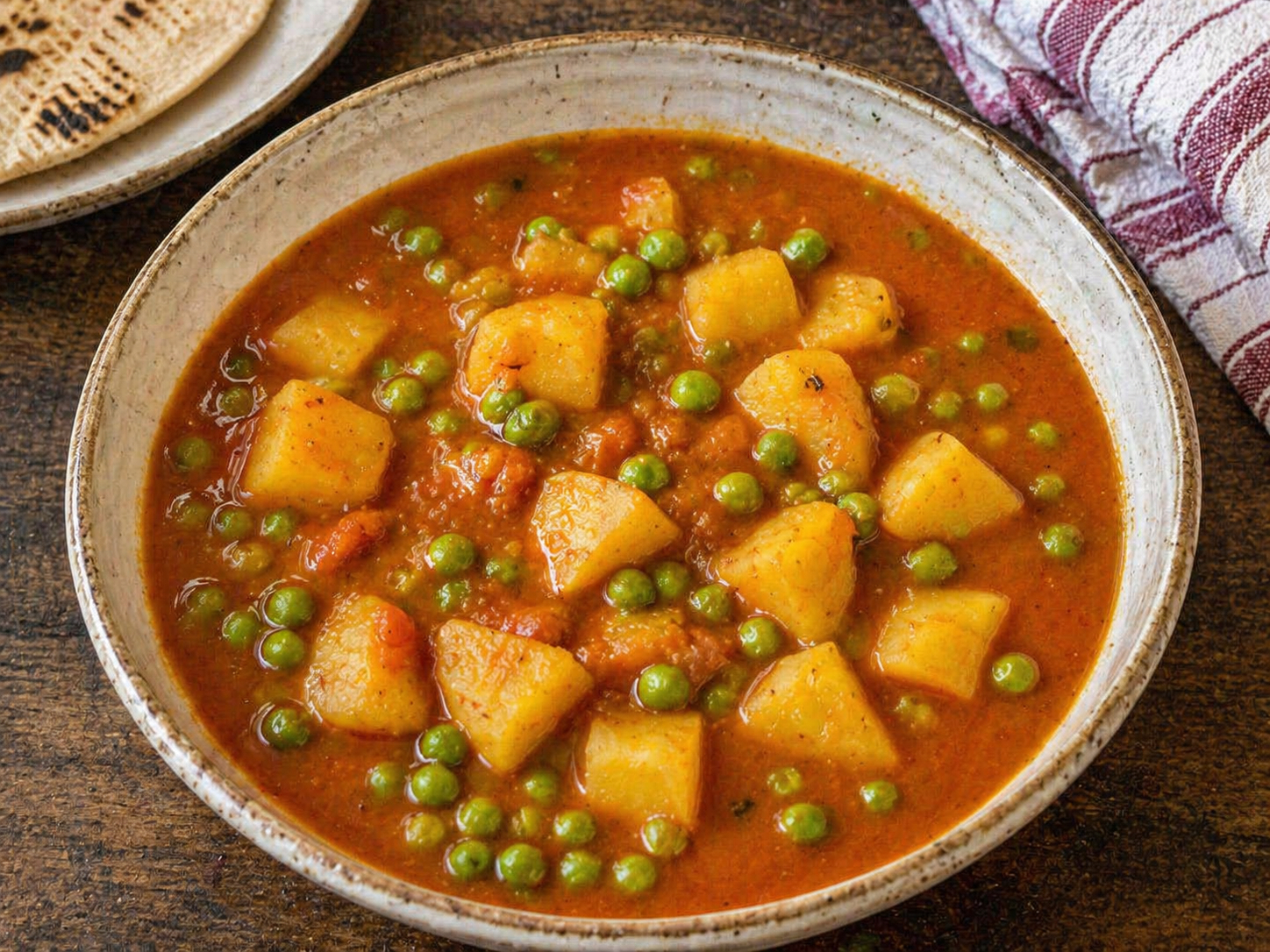 Mutter Aloo