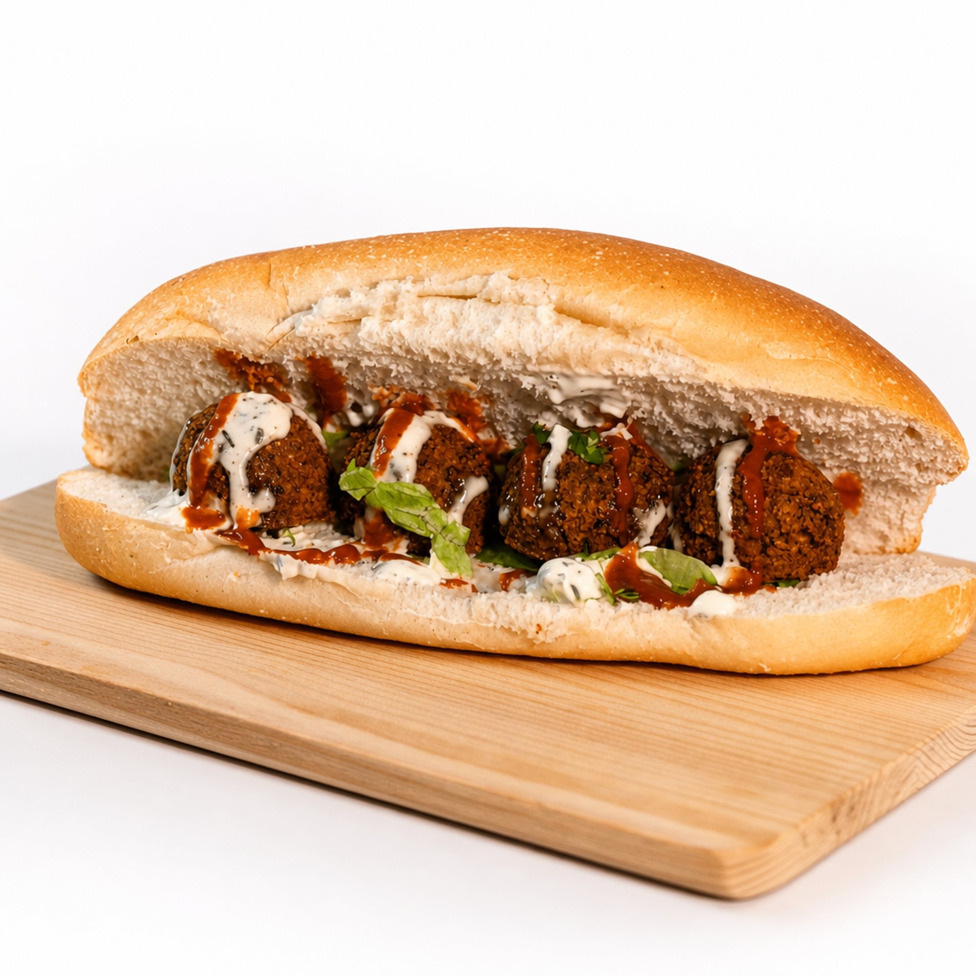 Hoagie with Falafel