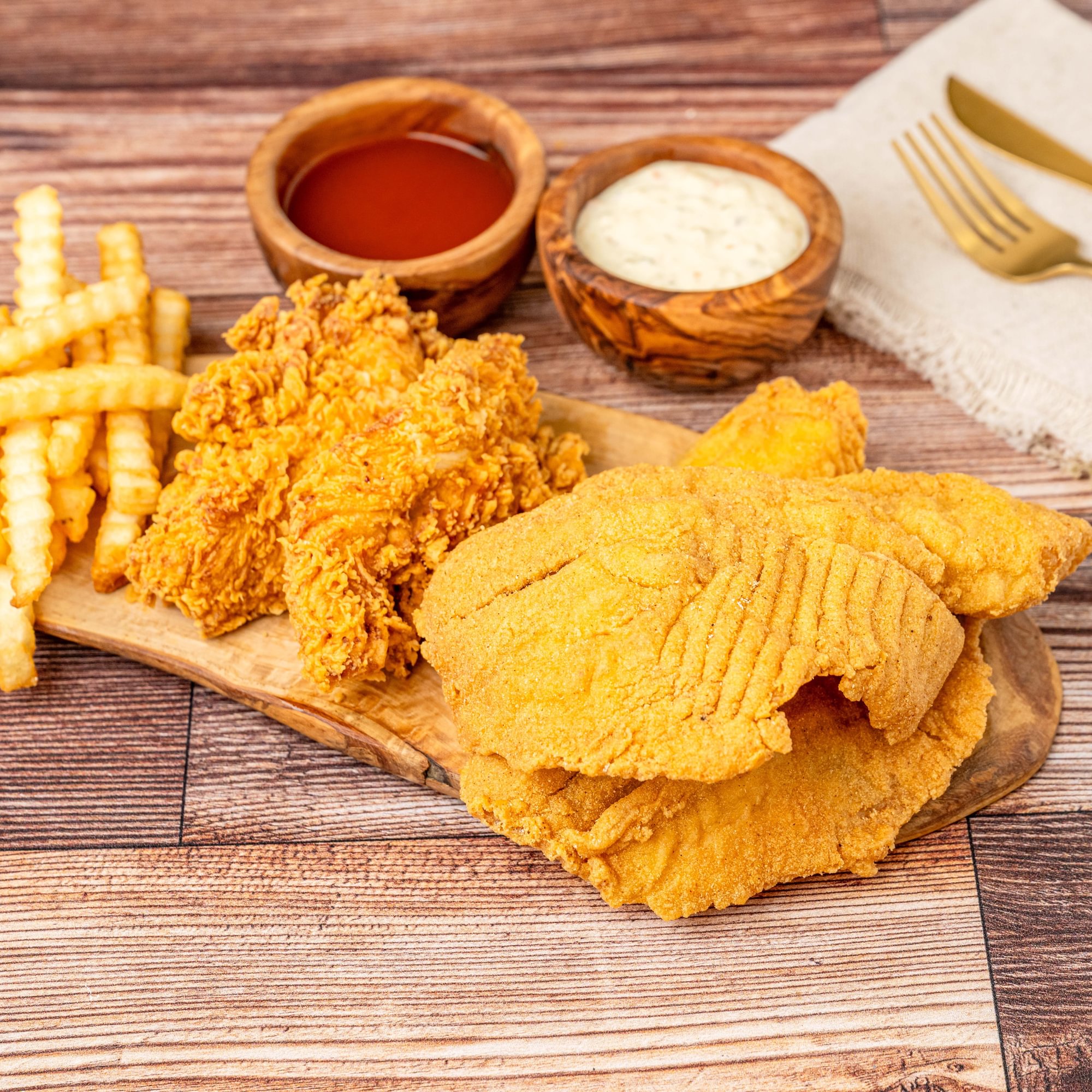 Tender & Fish