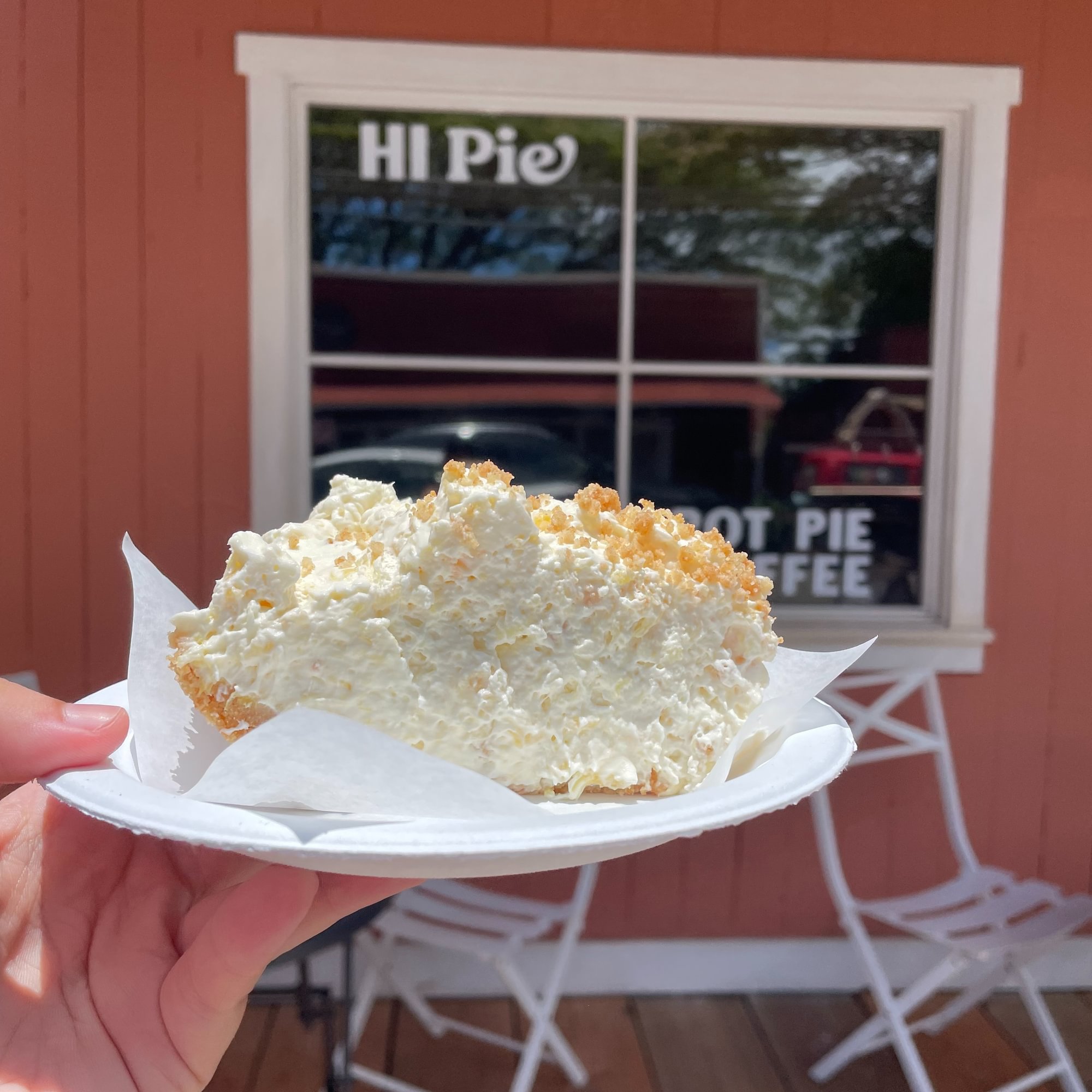 Pineapple Cream Pie "Eleanor" (slice)