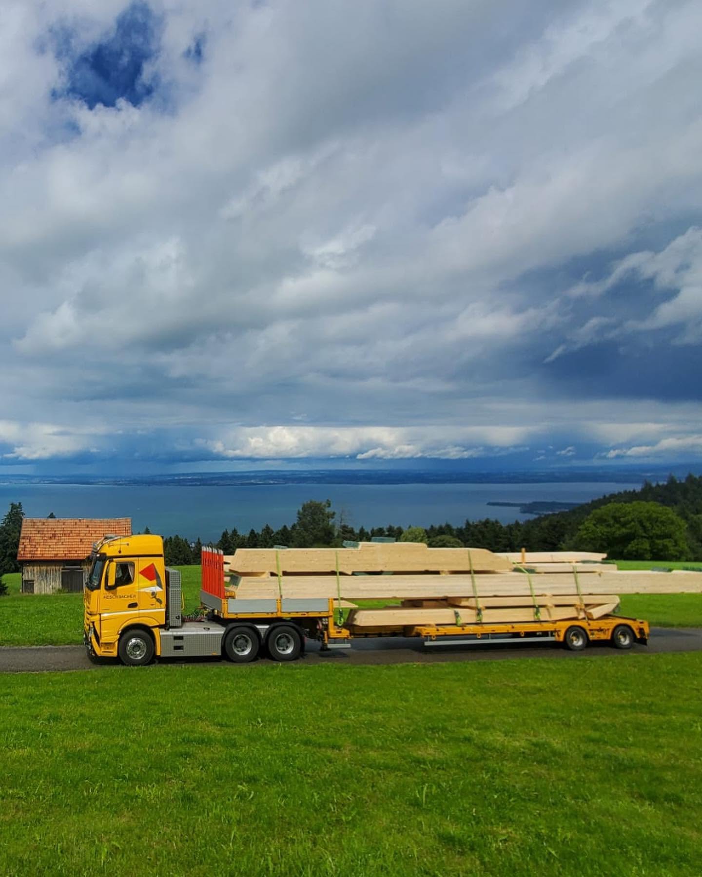 Pritschentransport