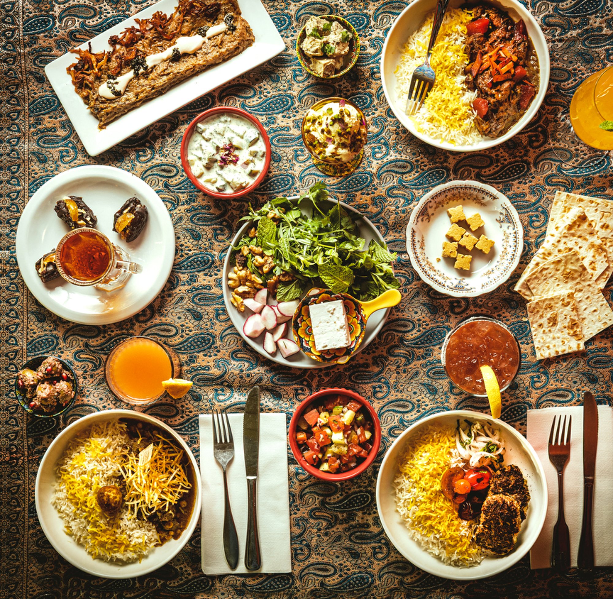 PERSIAN TASTING JOURNEY – $75 per person
