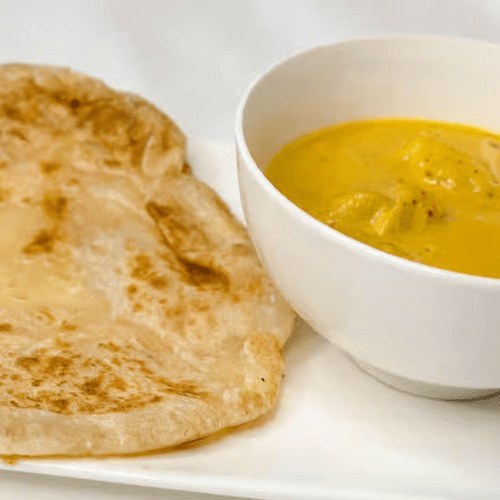 Roti with Chicken Yellow Curry