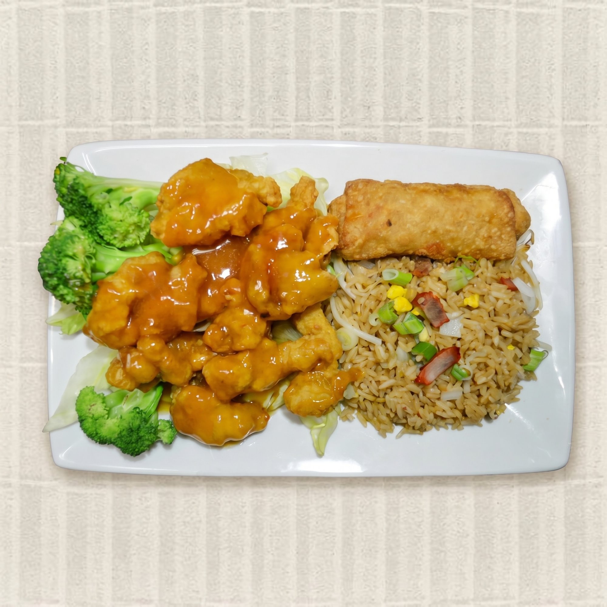 43. Honey Chicken Platter