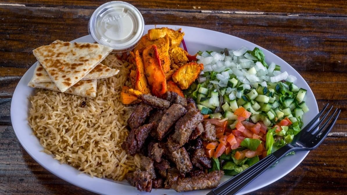 Gyro and Chicken Bowl