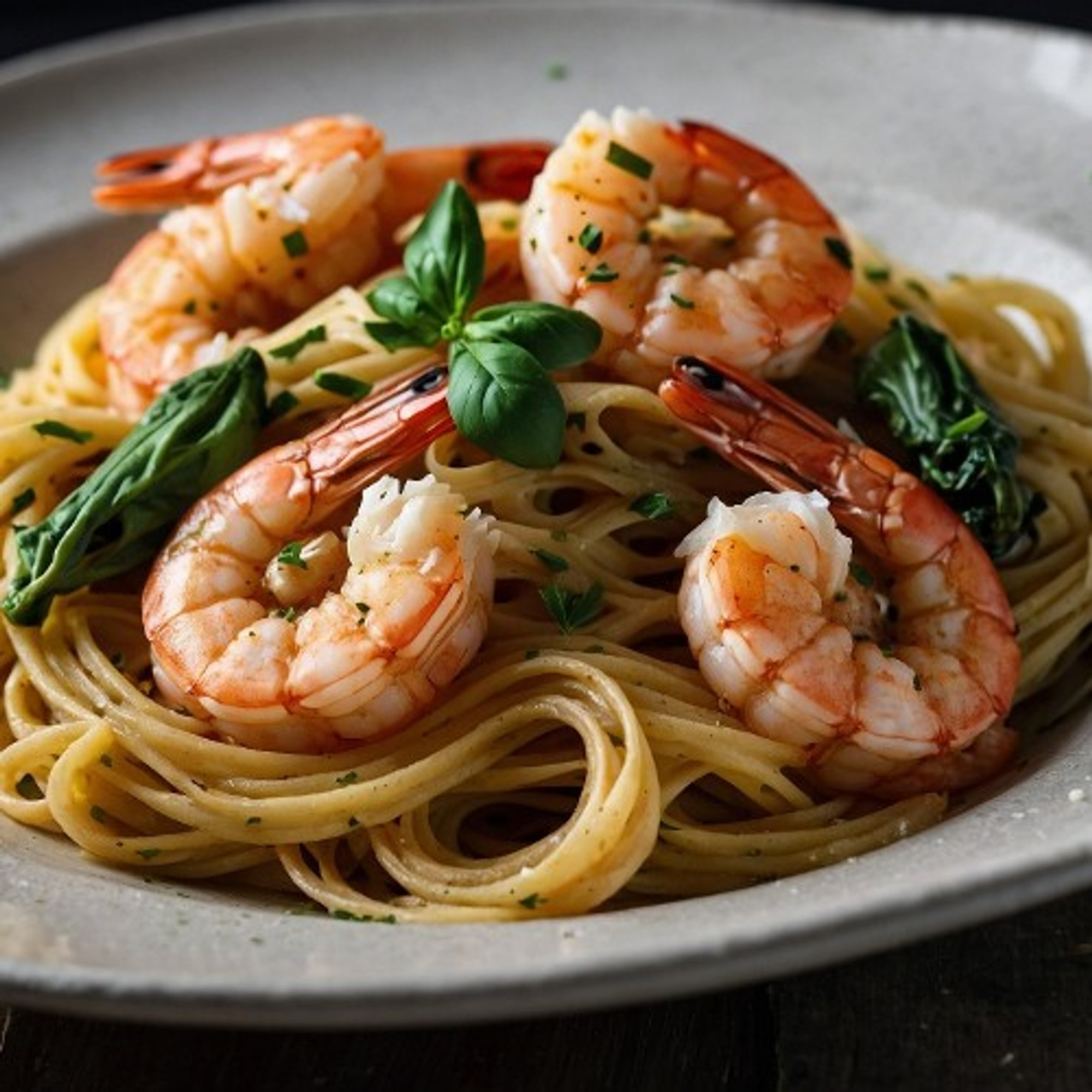 Shrimp Linguine Pasta