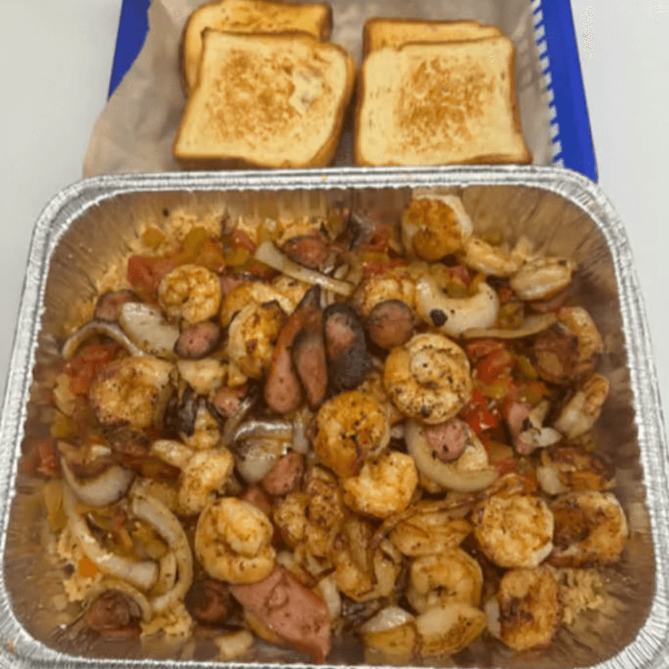 Family Style Creoles (Chicken or Shrimp) Feeds 4