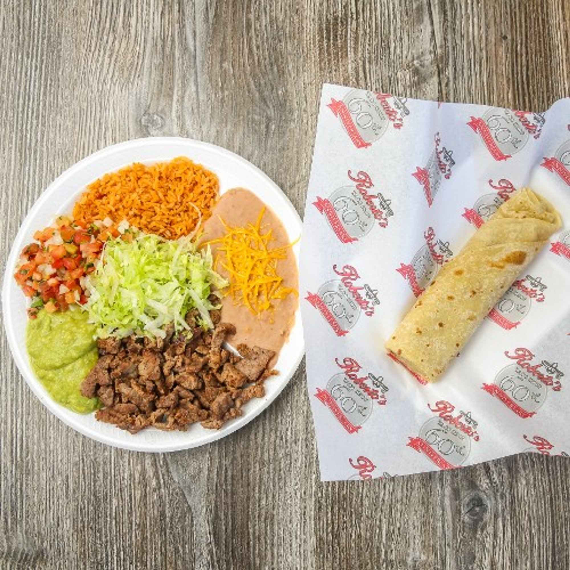 Asada Breakfast Plate