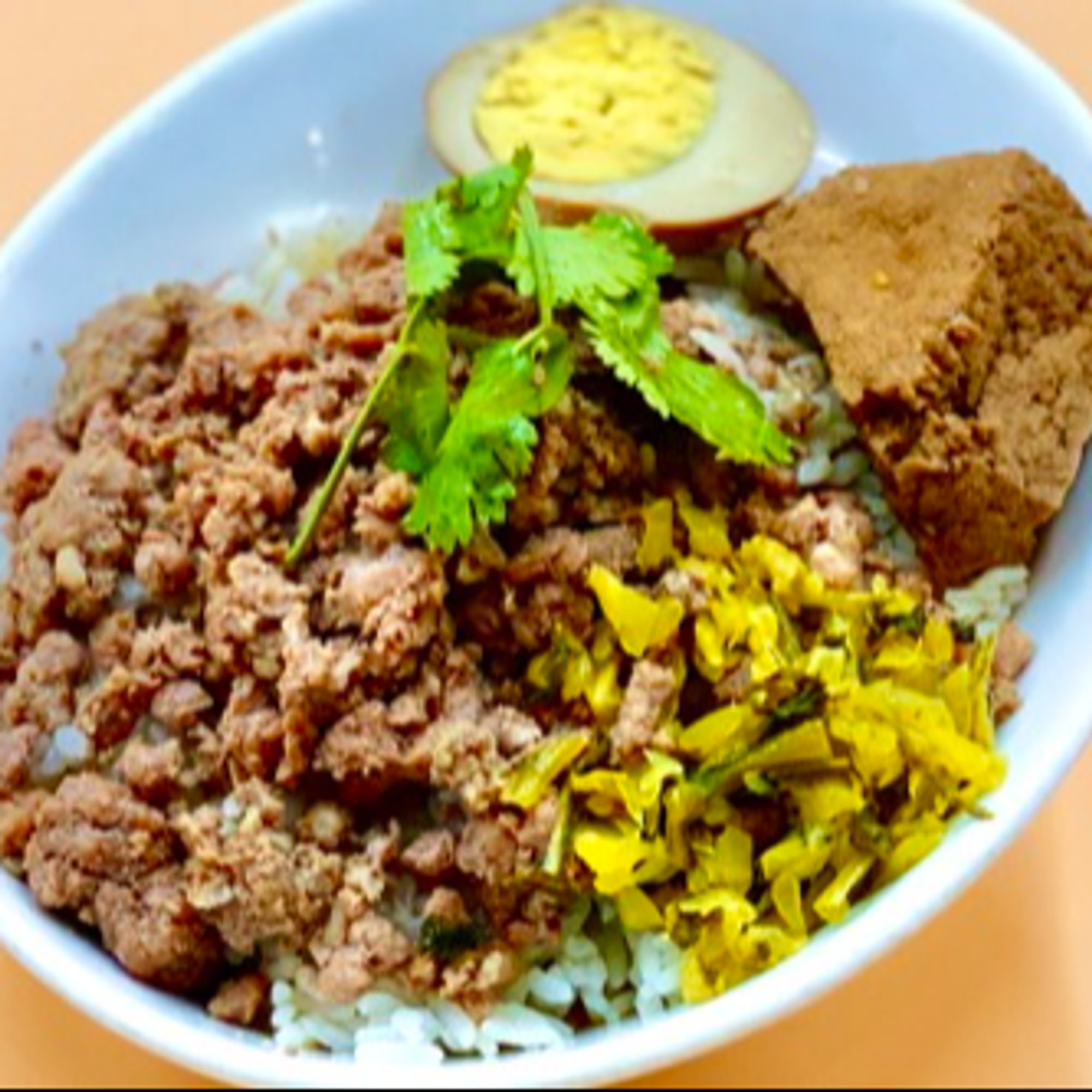 Minced Pork over Rice 肉燥飯