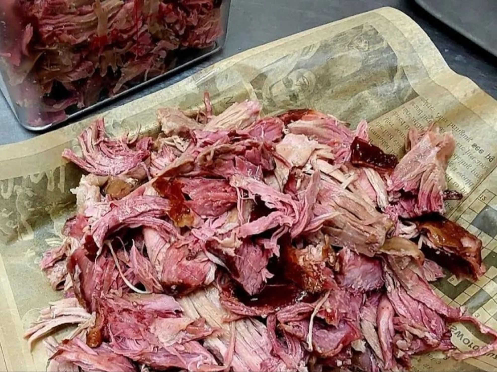 5 LBS PULLED PORK ( 3 servings )