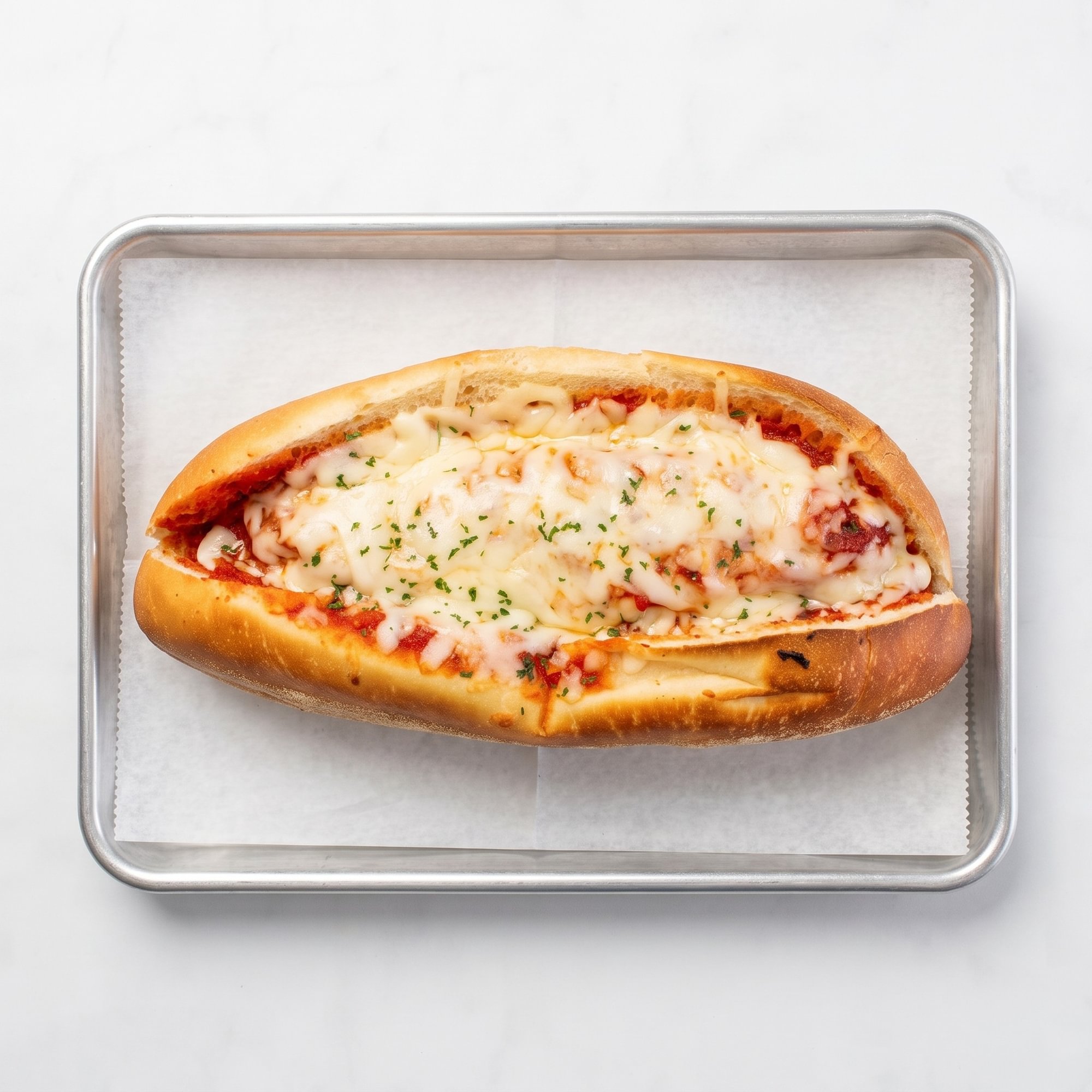 Breaded Chicken Cutlet Parmigiana Hero