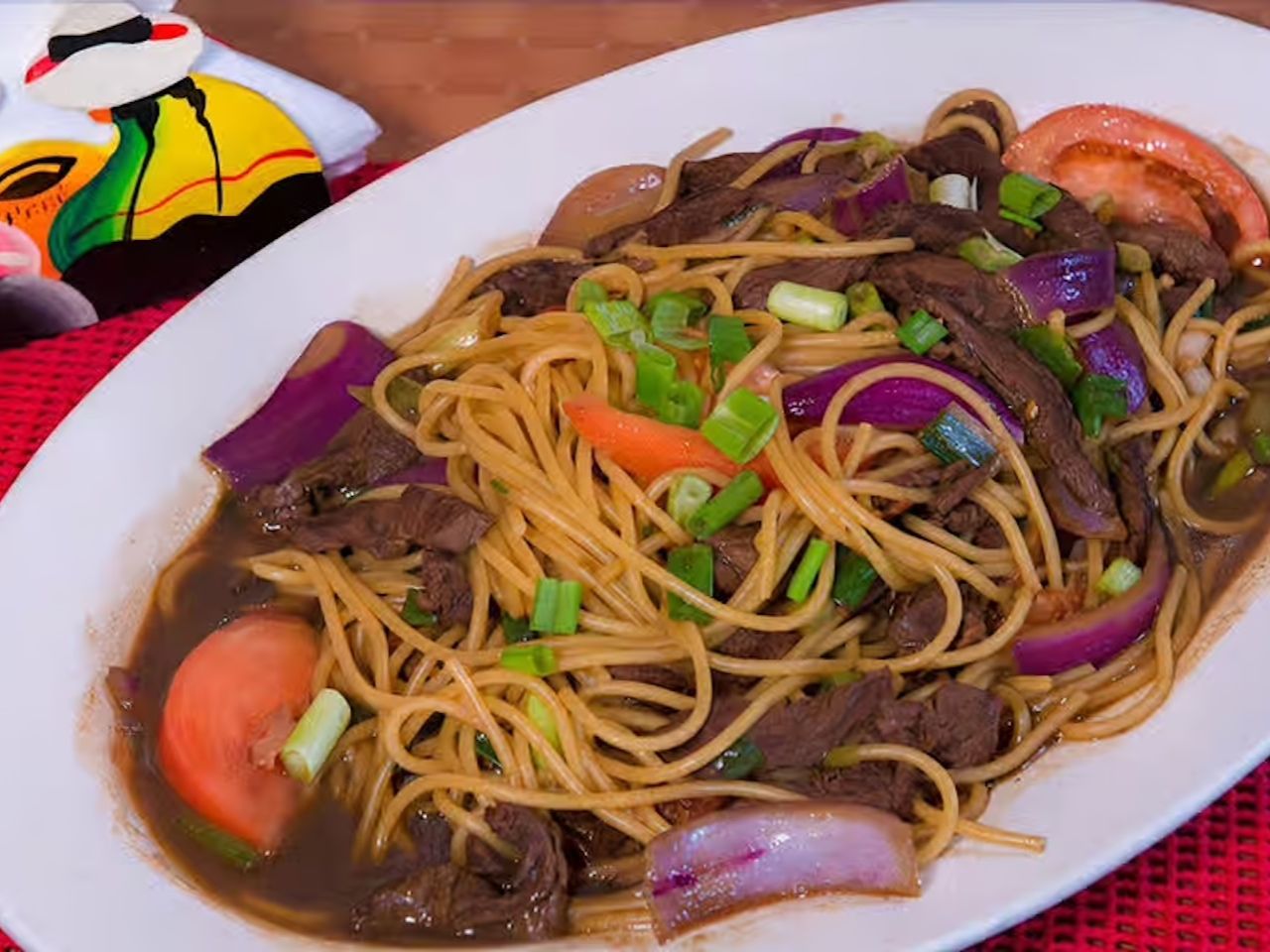 Tallarin Saltado Pollo