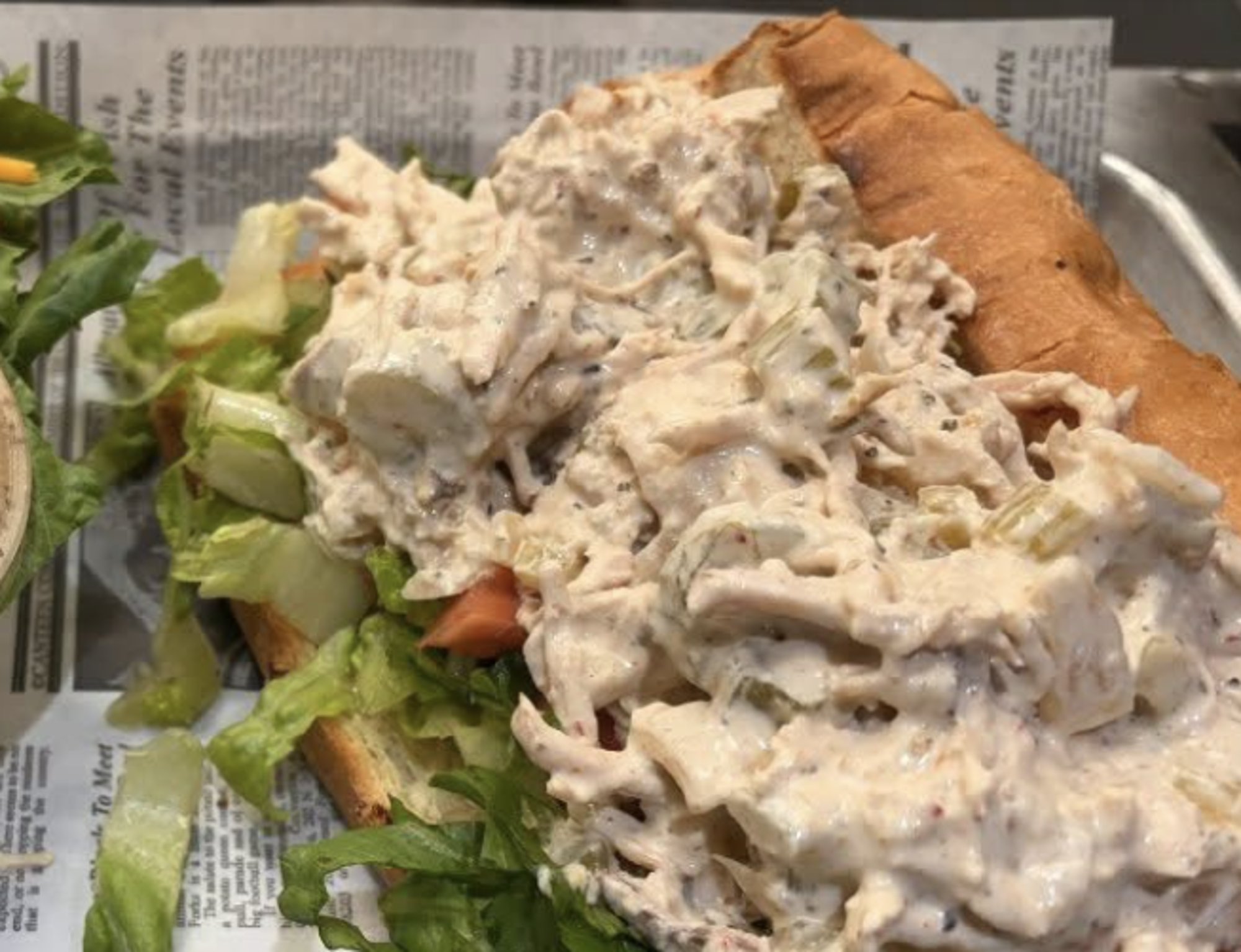 Smoked Chicken Salad Sandwich