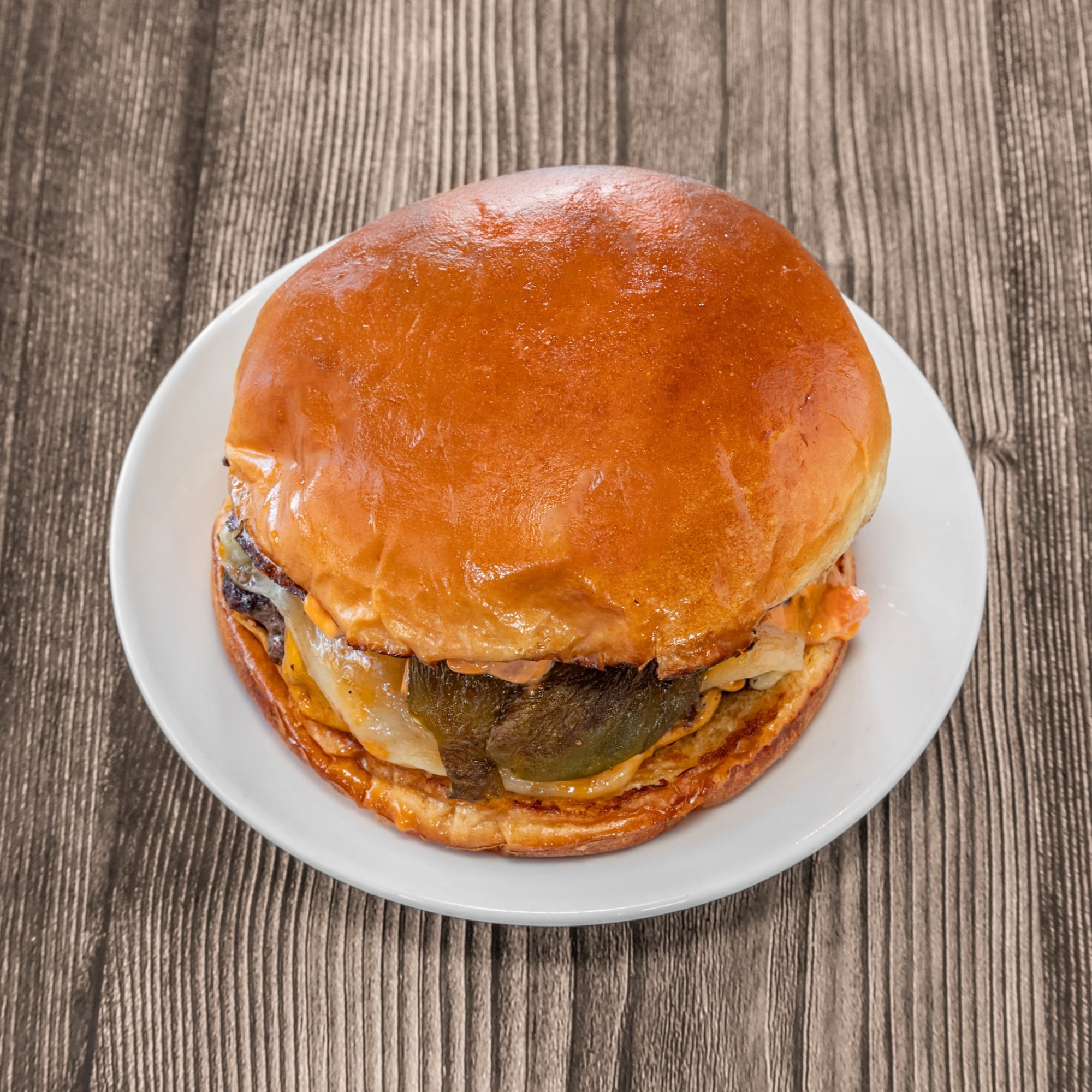 Green Chile Burger