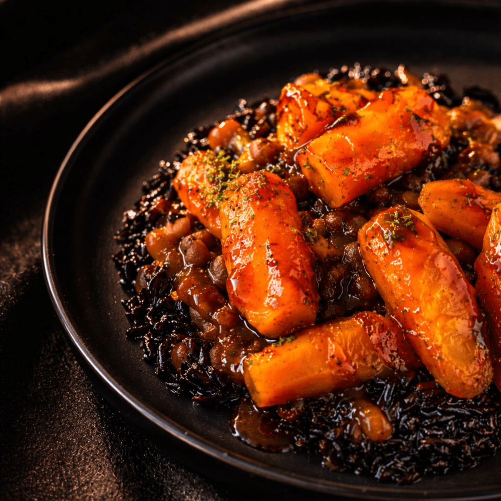 Tamarind Glazed Carrots (Vegan, GF)