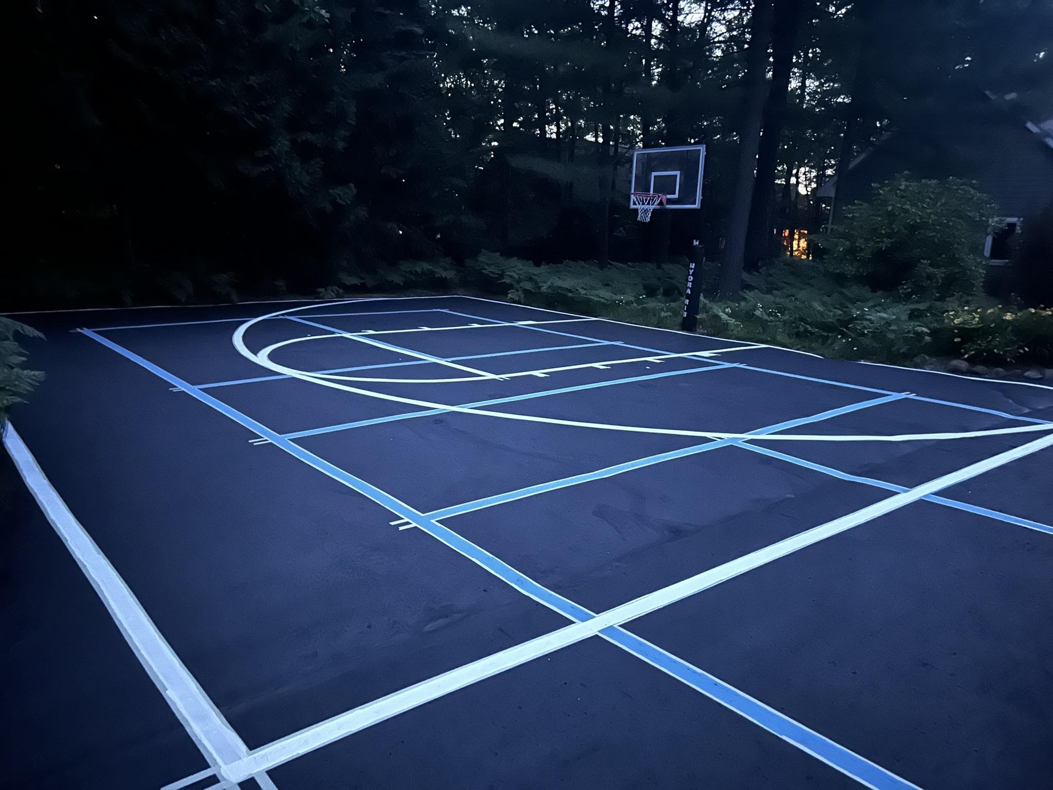 Sport Court Line Striping