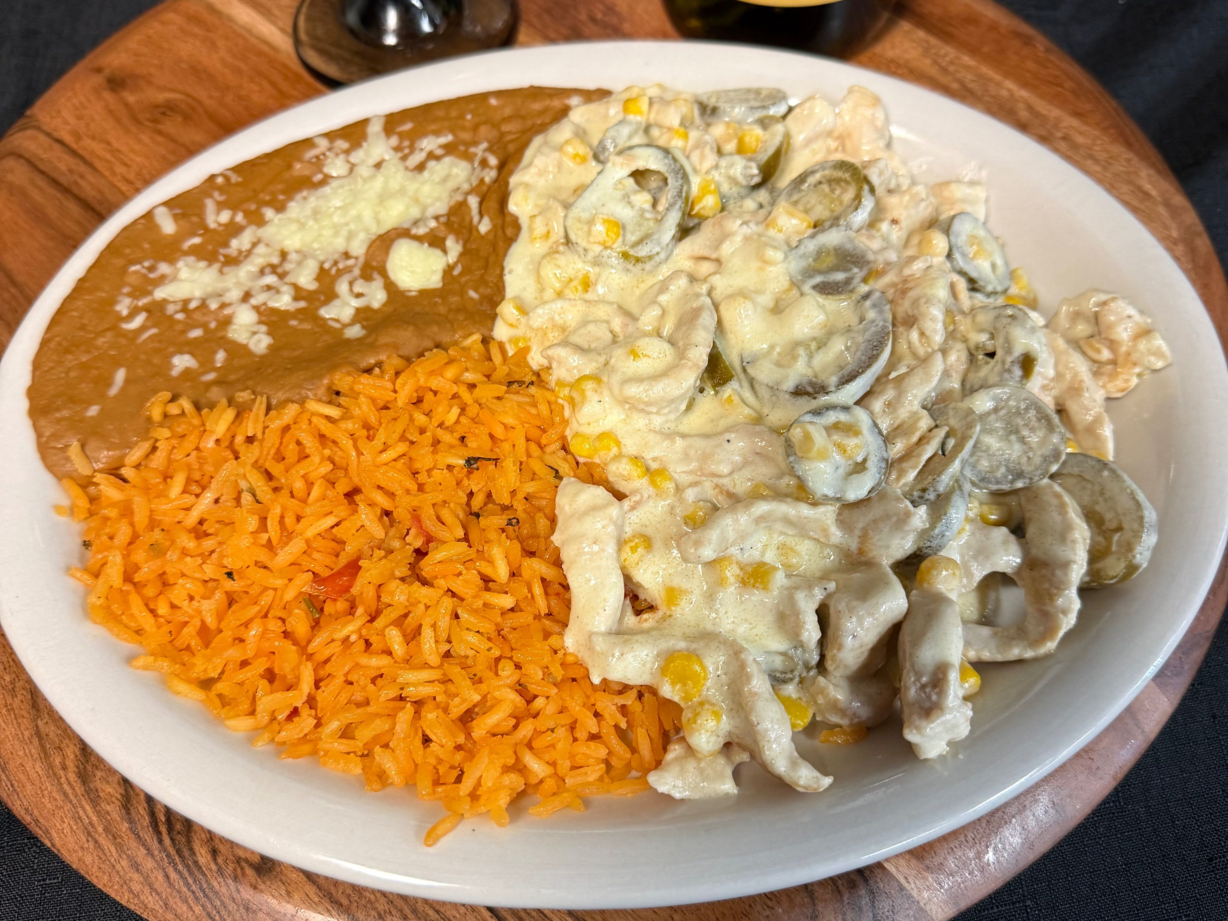 Pollo con Crema