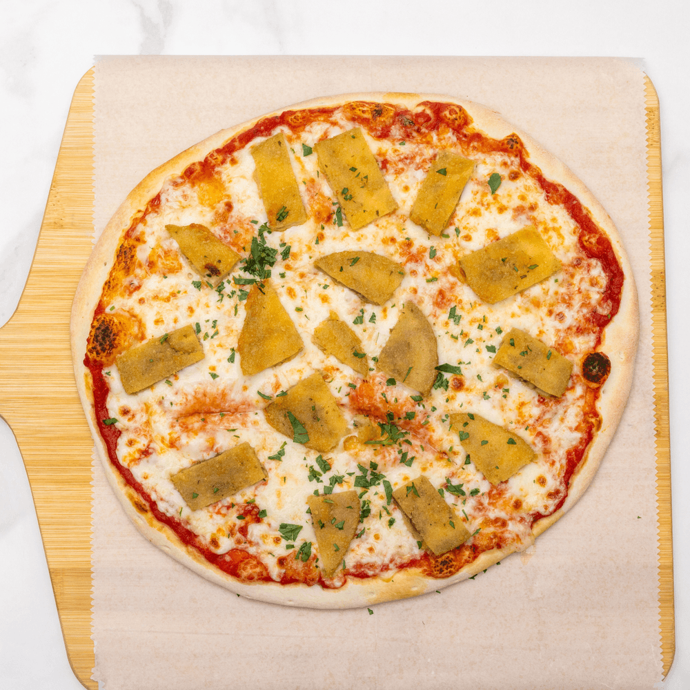 Eggplant Parmigiana Pizza