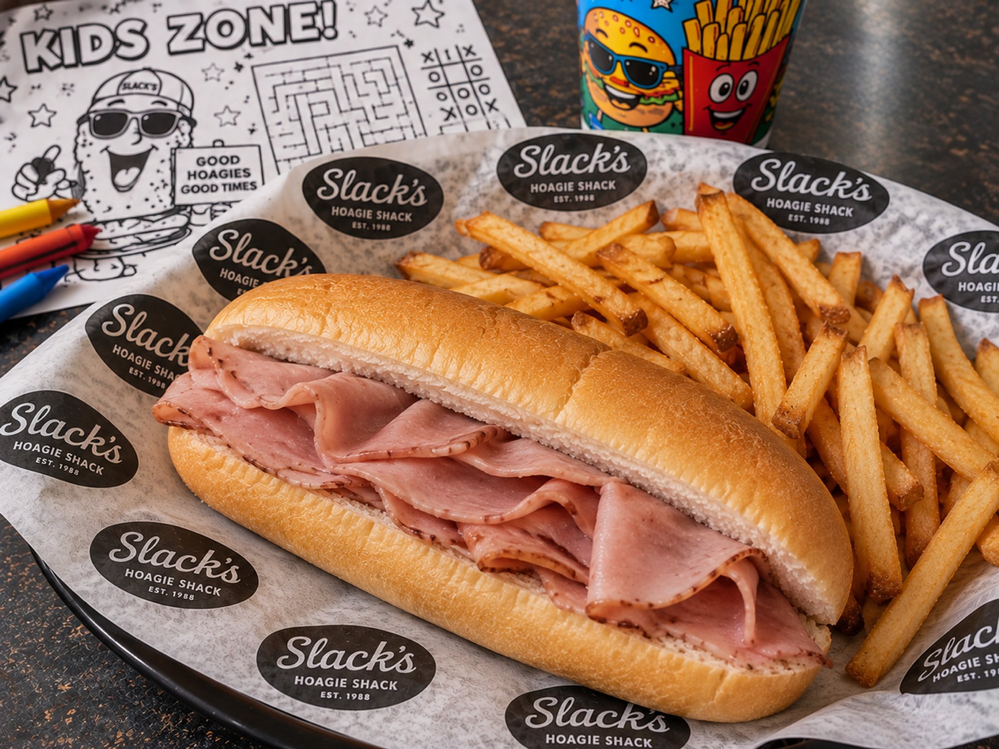 Kids Ham & Cheese Hoagie