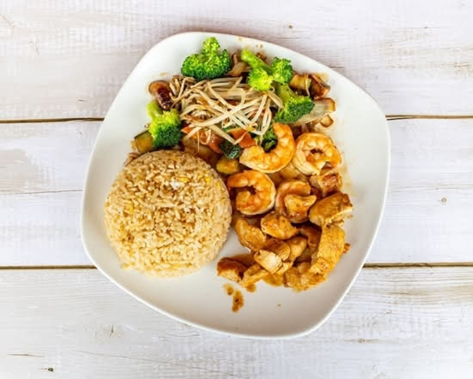Chicken & Shrimp Hibachi