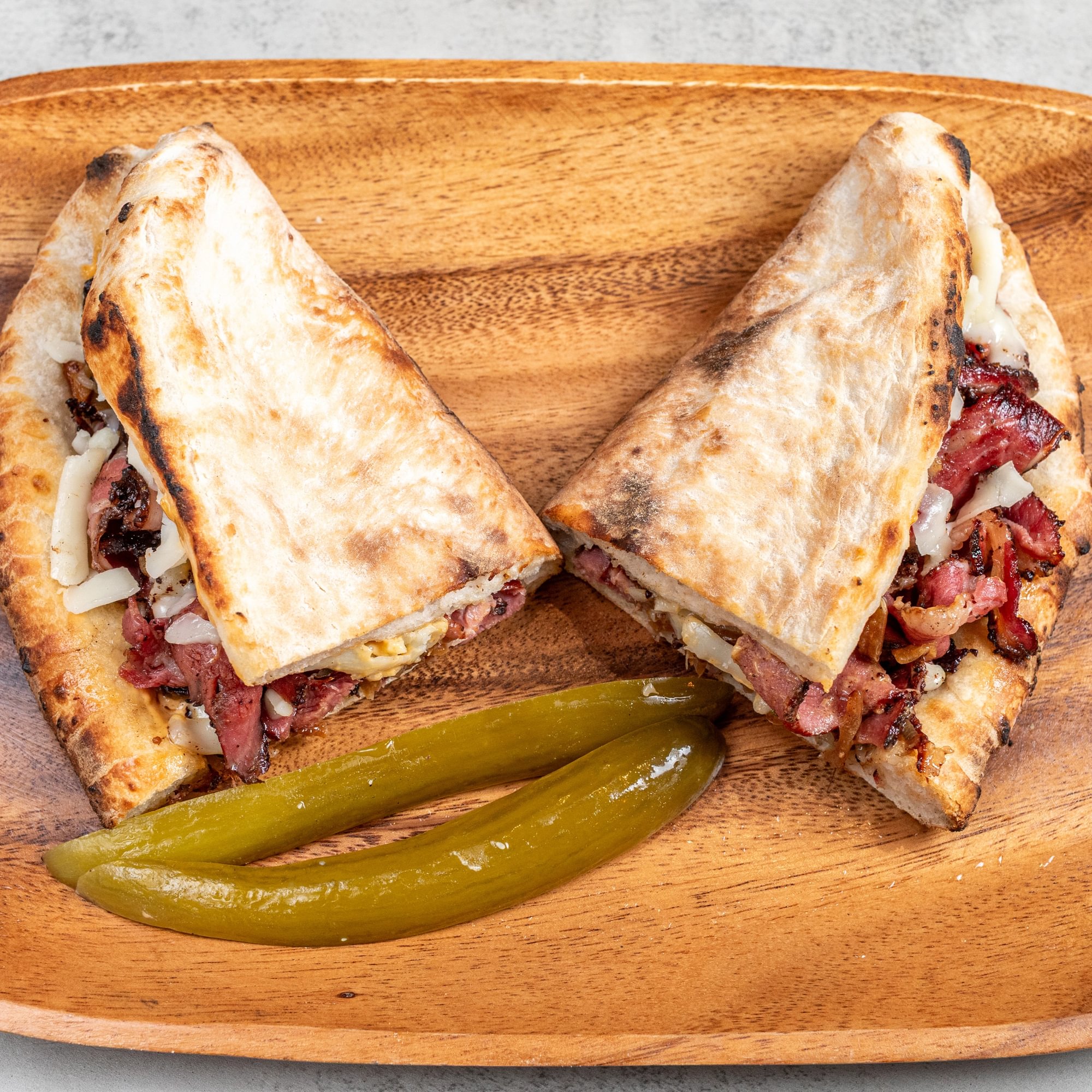 Epic Pastrami Stack Sandwich