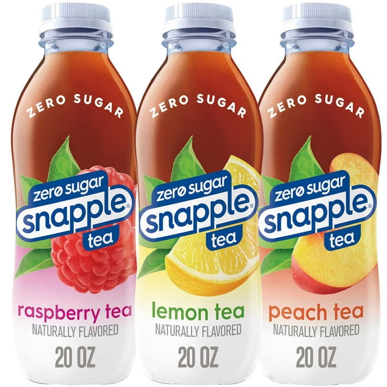 Zero-Sugar Snapple (20oz).