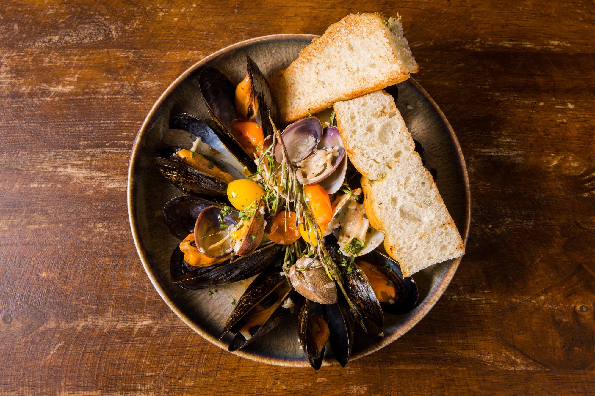 Mussels Mariniere
