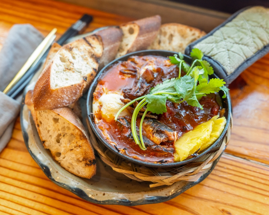 BRAISED SARDINES TOAST