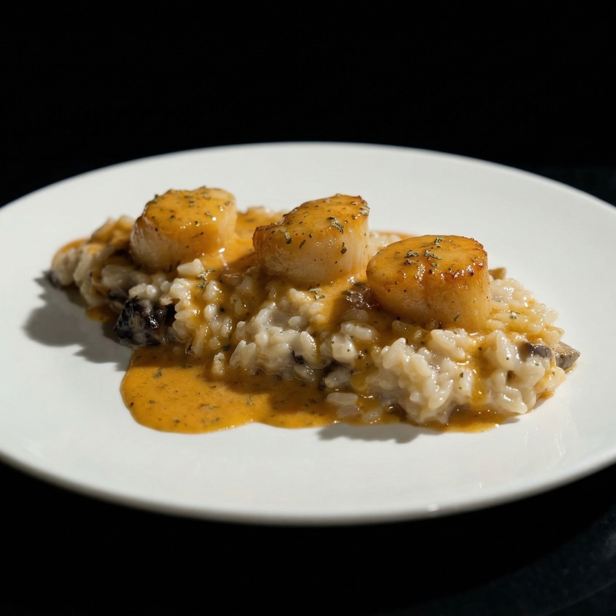 Scallops & Risotto
