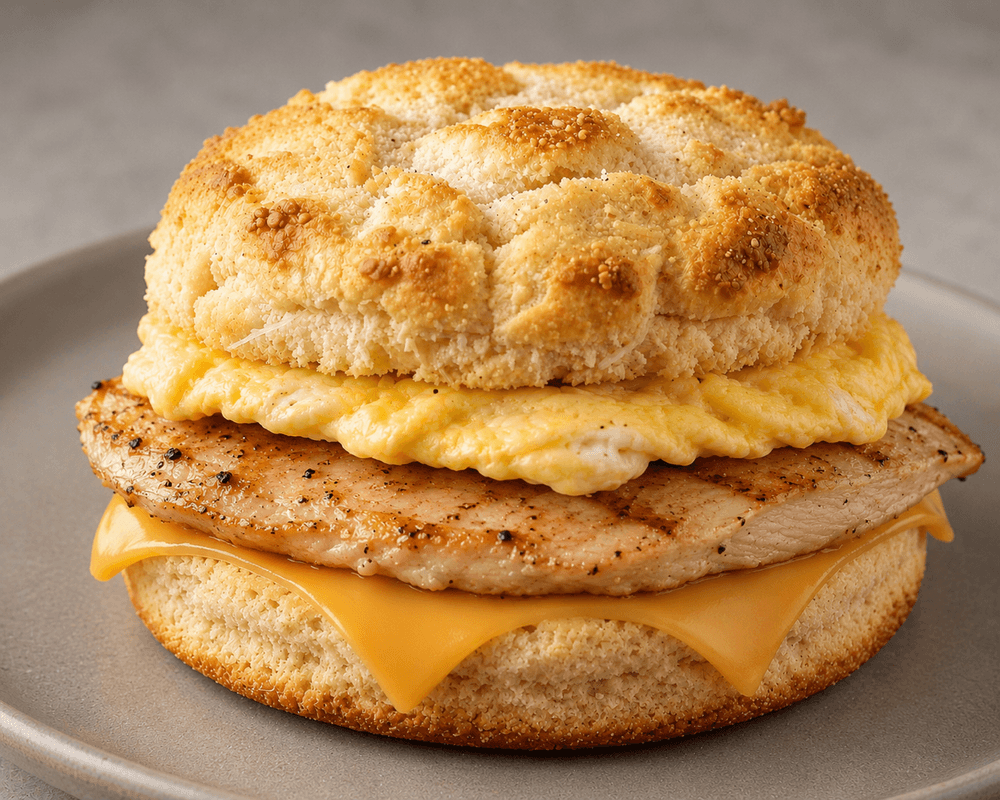 Chicken & Egg Biscuit