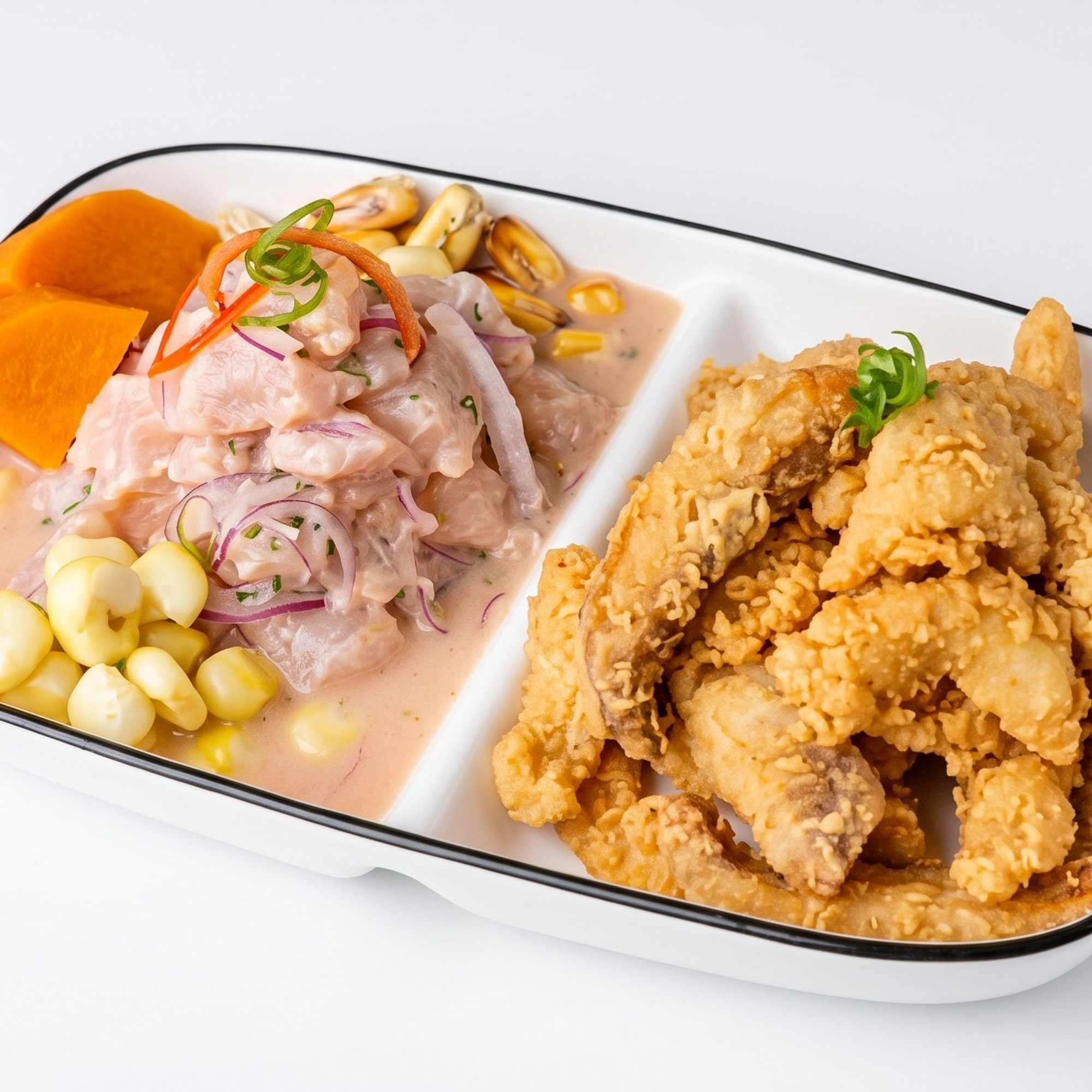 Carretillero [Ceviche & Fried Fish Combo]